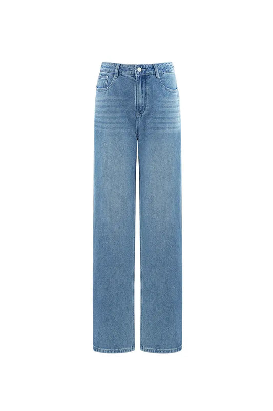 Denim Loose Jeans - Blauw